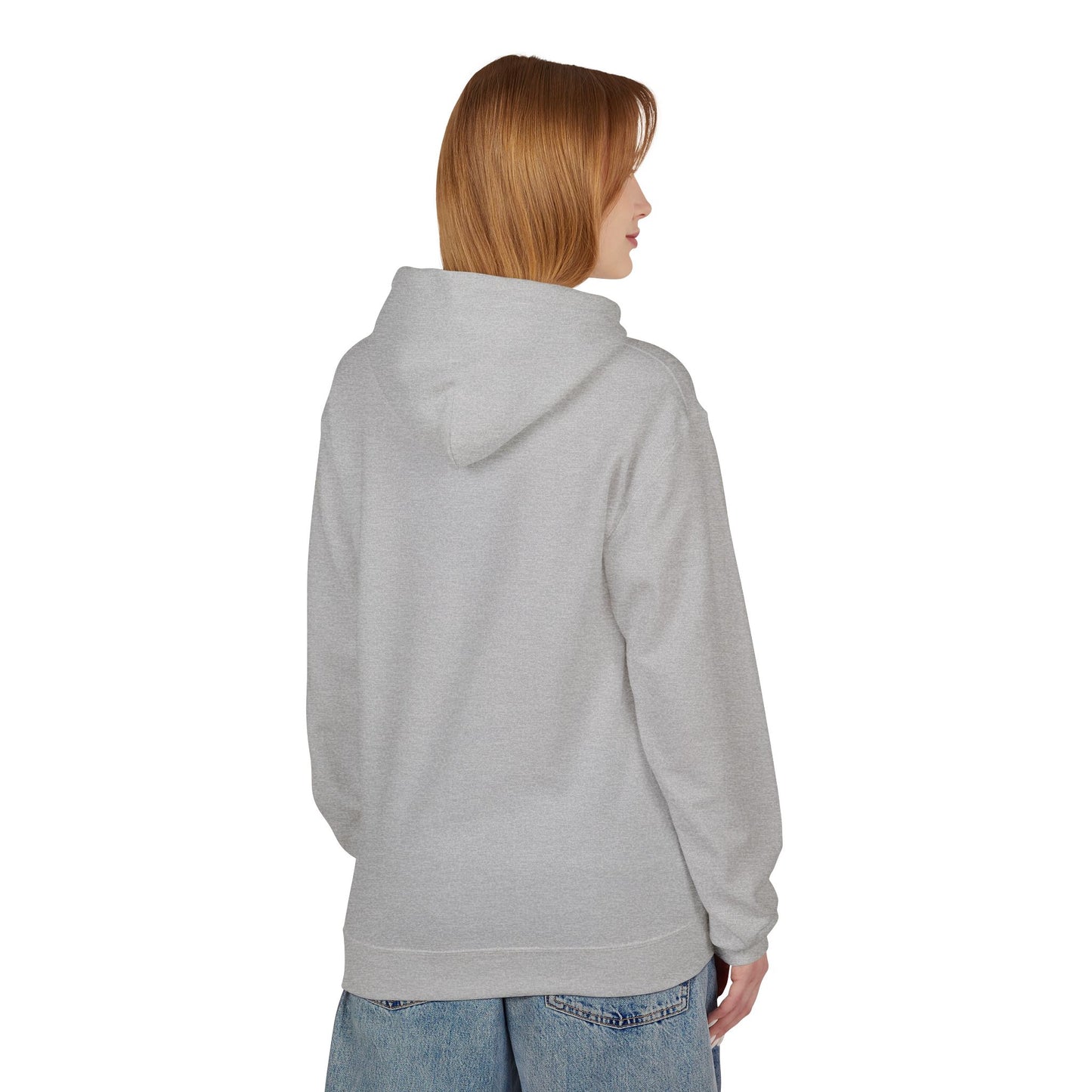 Old School Camo Cardinal Football - Midweight Softstyle Fleece Hoodie
