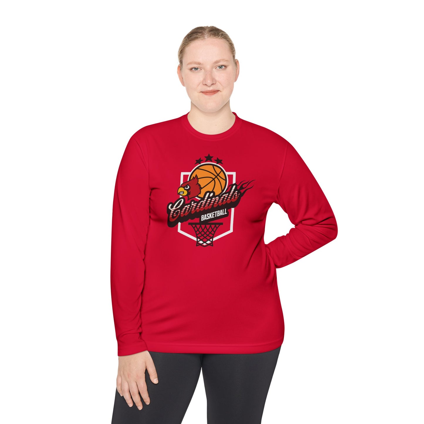 Cardinals Basketball - Dryfit Long Sleeve Tee