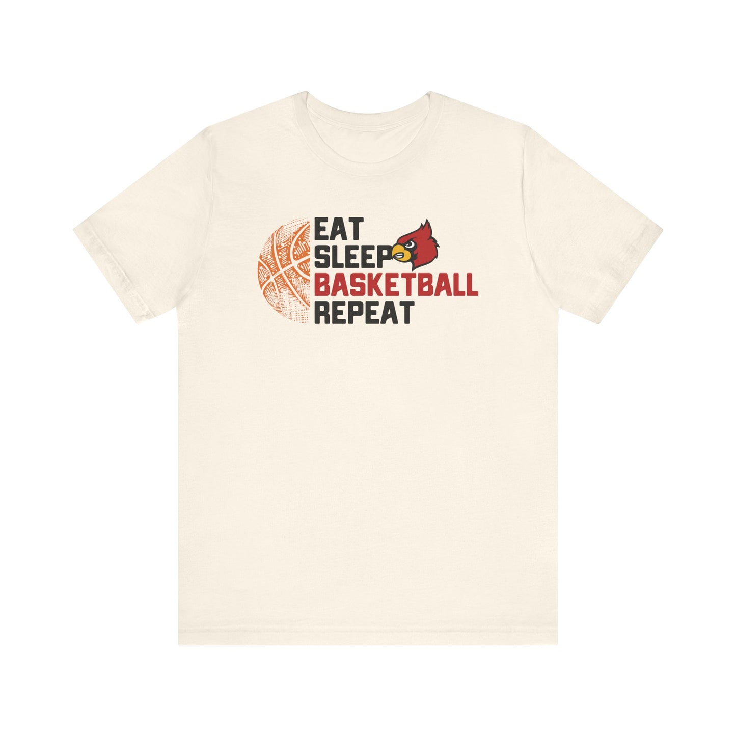 Eat Sleep Basketball Repeat - Bella + Canvas Short Sleeve Tee