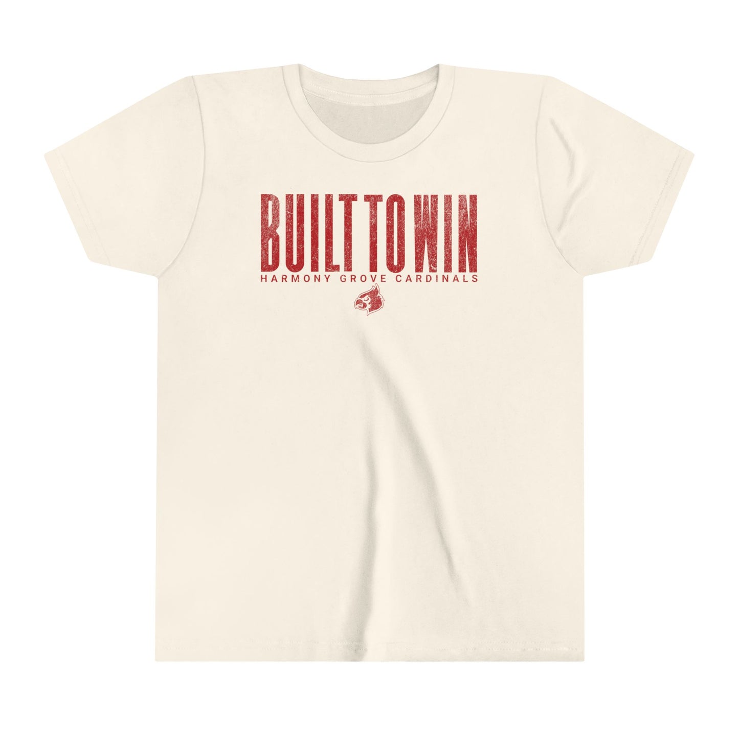 Vintage Built to Win - Bella + Canvas Youth Tee