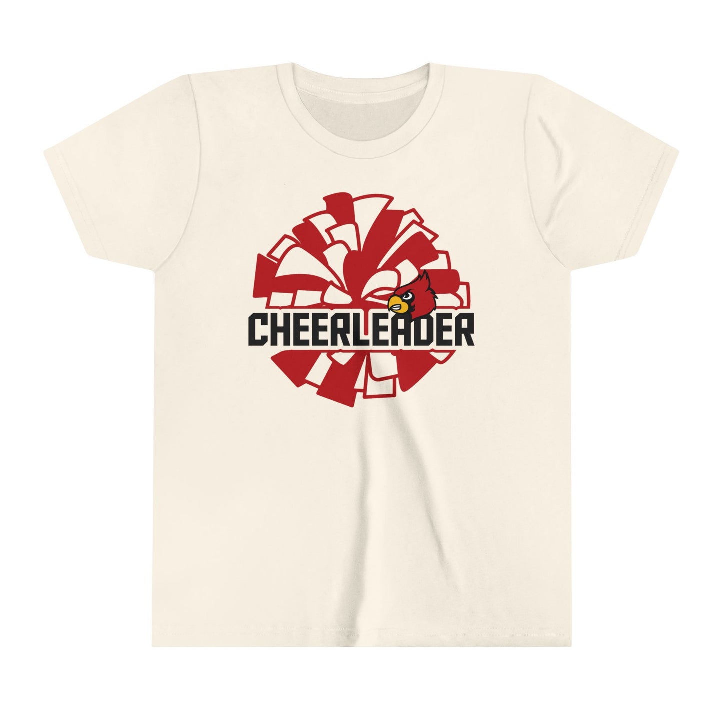 HG Cheer Leader Pom Pom - Bella + Canvas Youth Tee