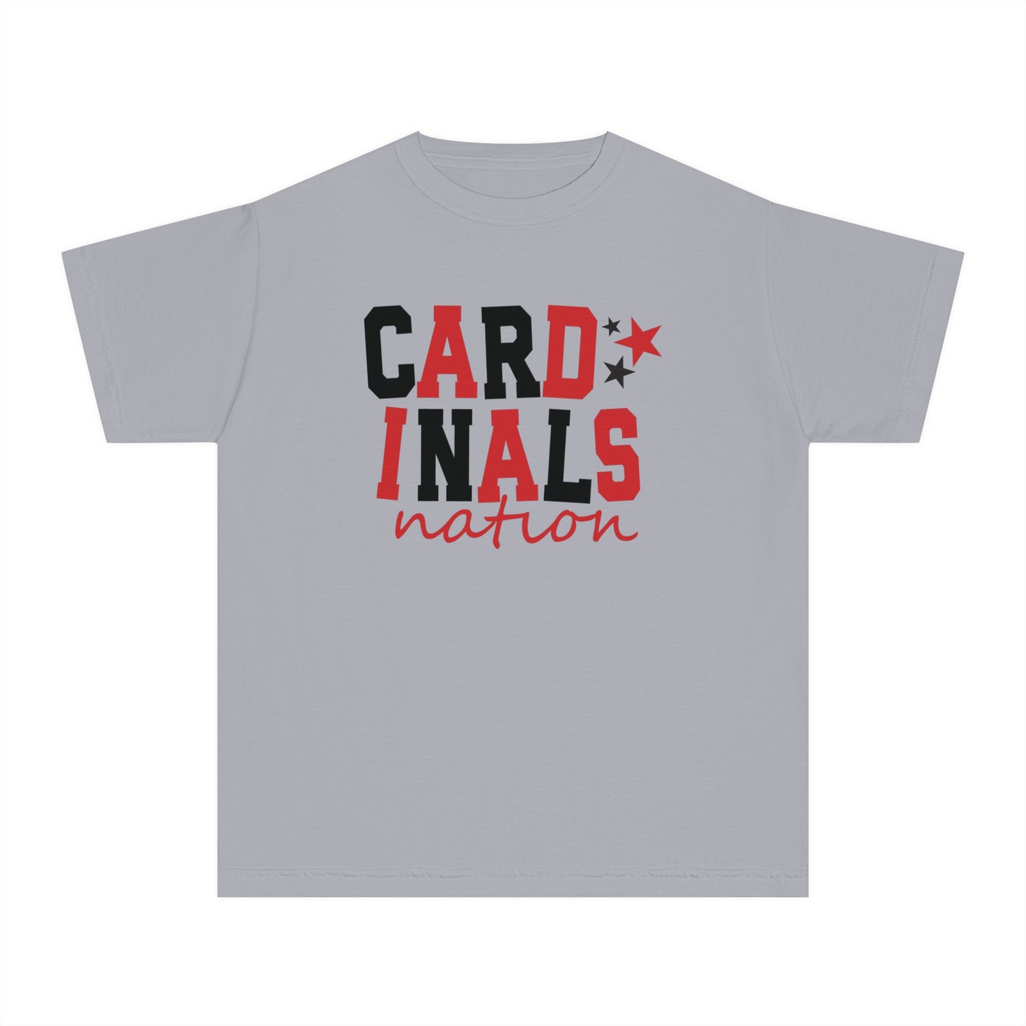 Cardinals Nation - Comfort Colors Youth Tee