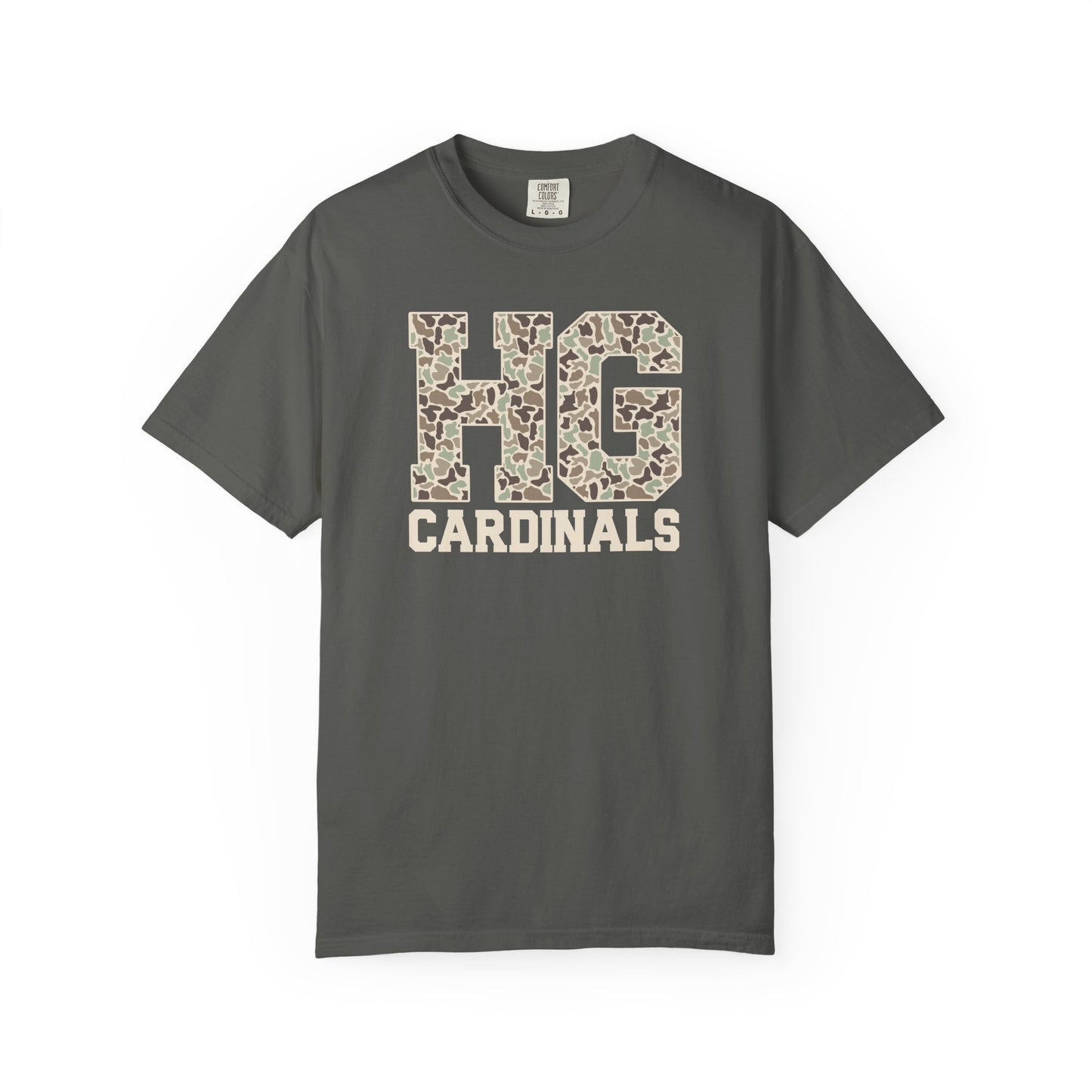 Old School Camo HG Cardinals - Comfort Colors T Shirt