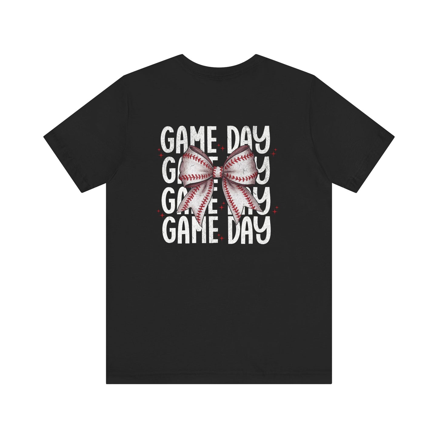 Game Day Baseball Coquette - Bella + Canvas Short Sleeve Tee