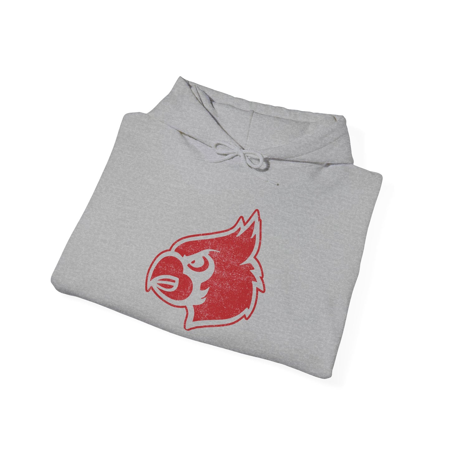 Distressed Cardinal - Unisex Heavy Blend™ Hooded Sweatshirt