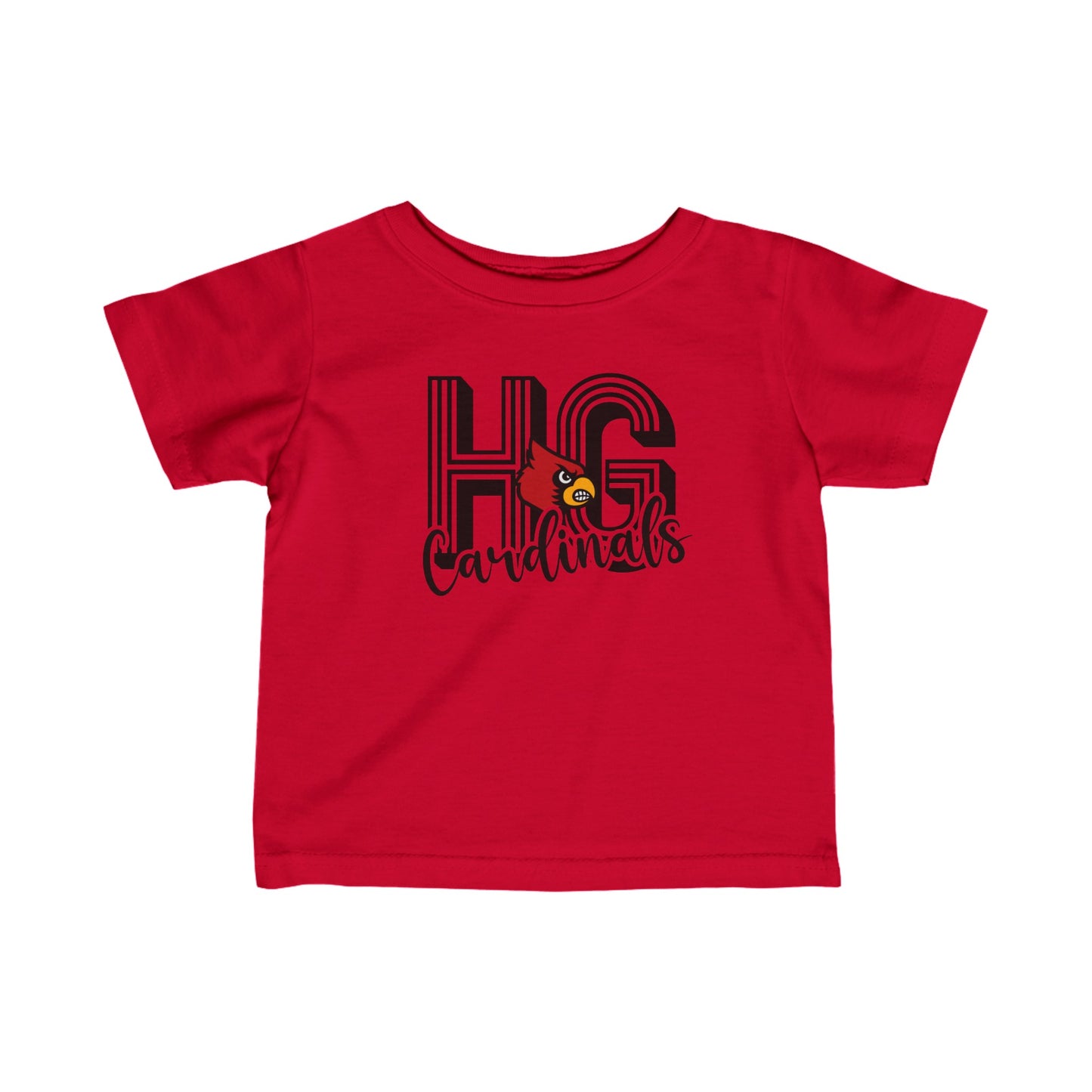 HG Cardinals 3D - Infant Fine Jersey Tee