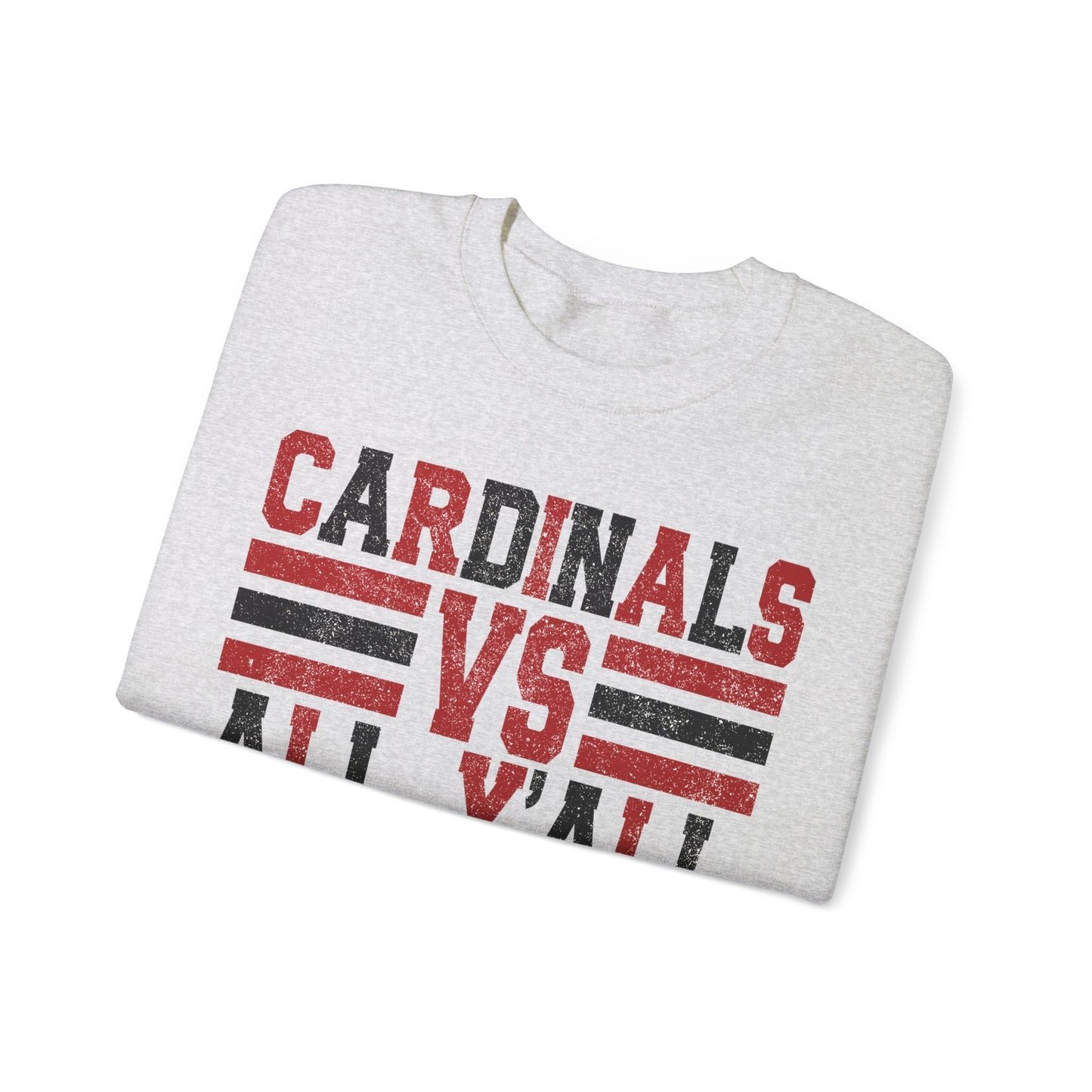 Cardinals VS All Y'all - Unisex Heavy Blend™ Crewneck Sweatshirt