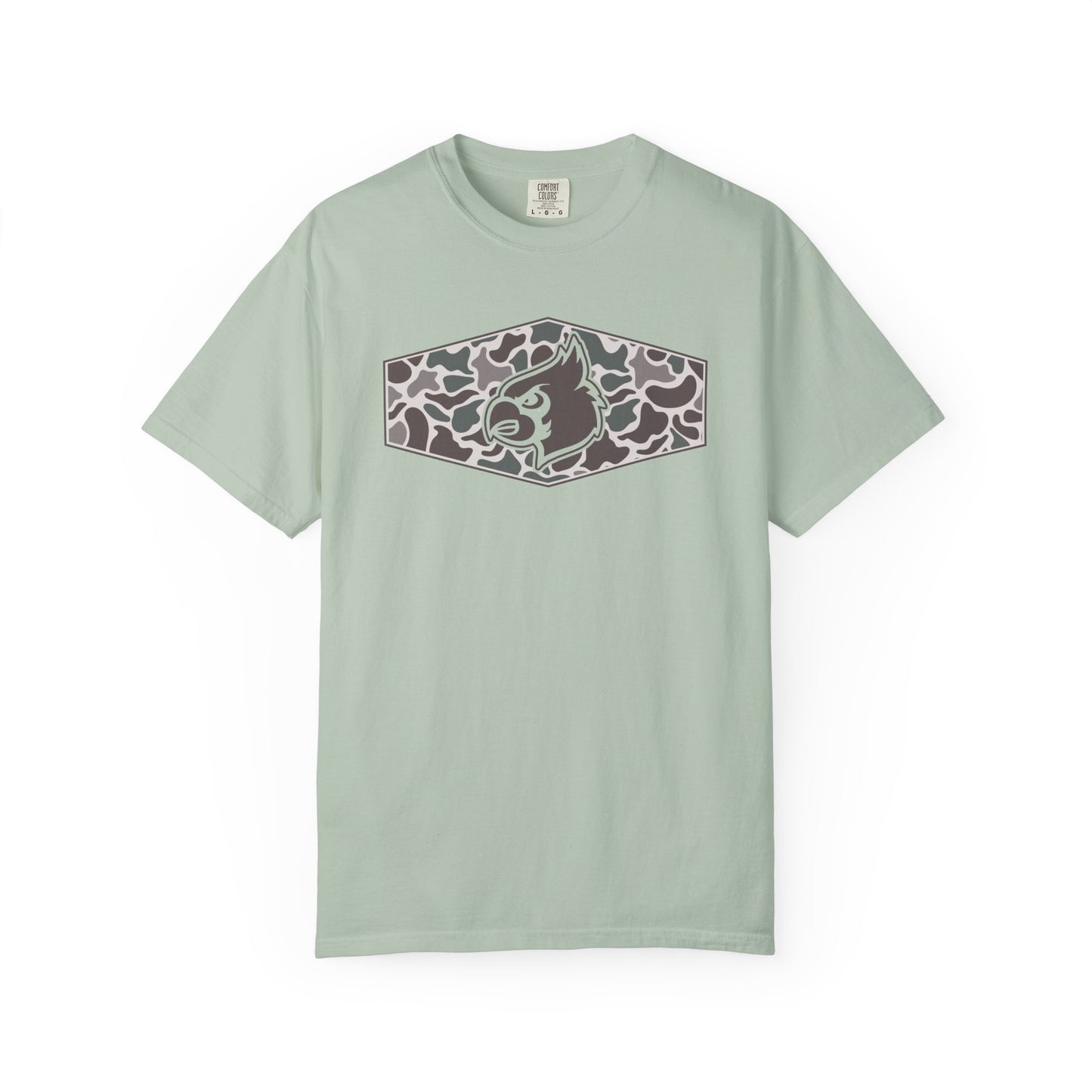 Old School Camo HG Cardinals Inset - Comfort Colors T Shirt