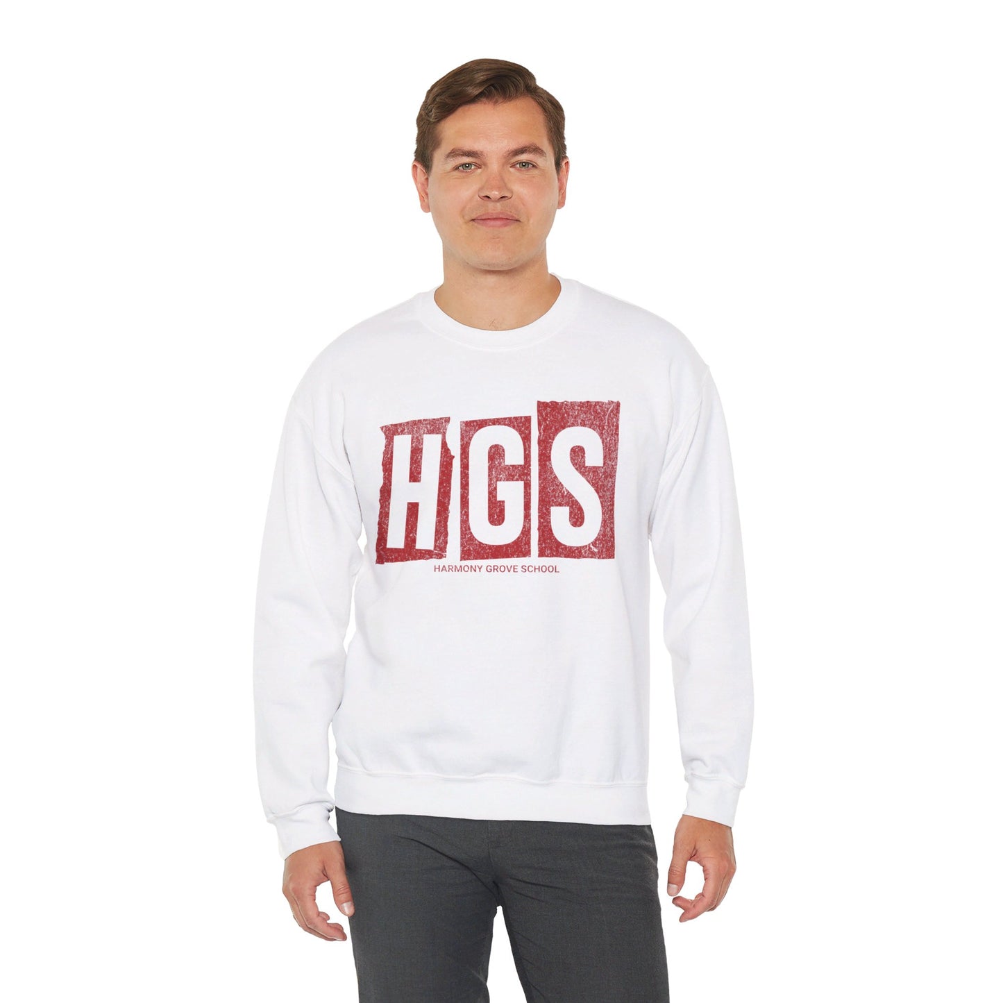 Vintage HGS - Unisex Heavy Blend™ Crewneck Sweatshirt