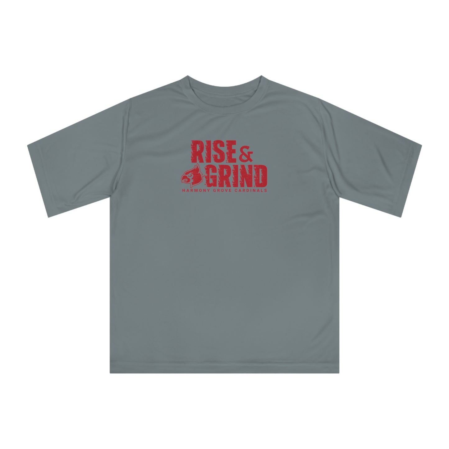 Cardinal Rise and Grind - Unisex Zone Performance T-shirt