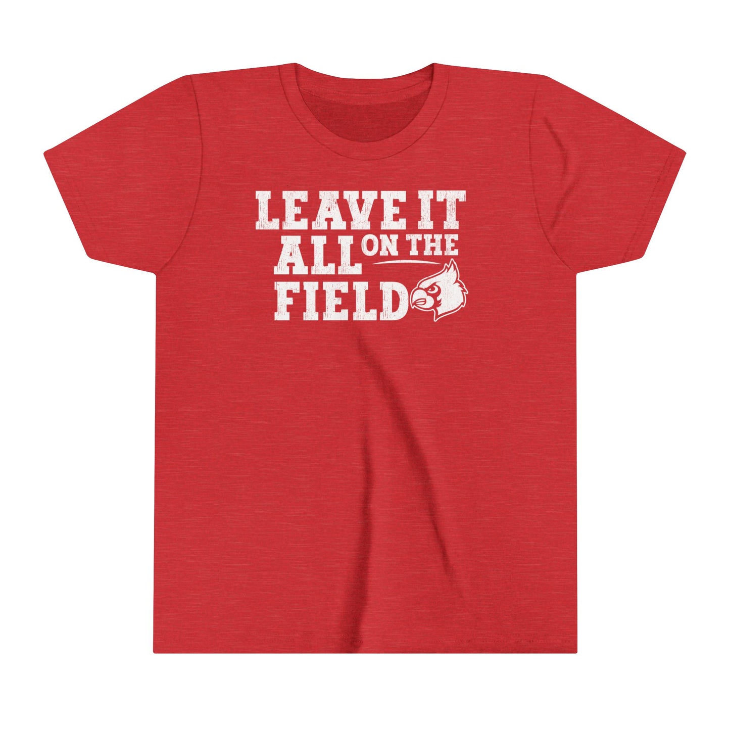 Leave it All on the Field - Bella + Canvas Youth Tee