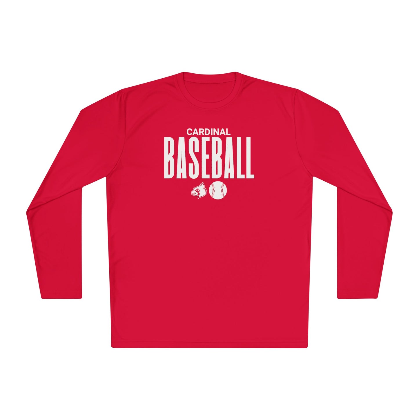 Cardinal Baseball - Dryfit Long Sleeve Tee