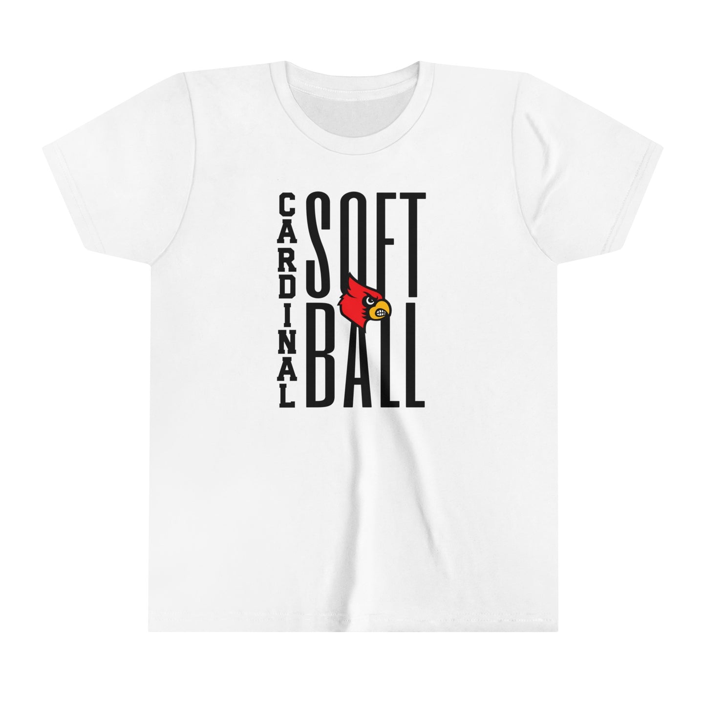 Cardinal Softball- Bella + Canvas Youth Tee