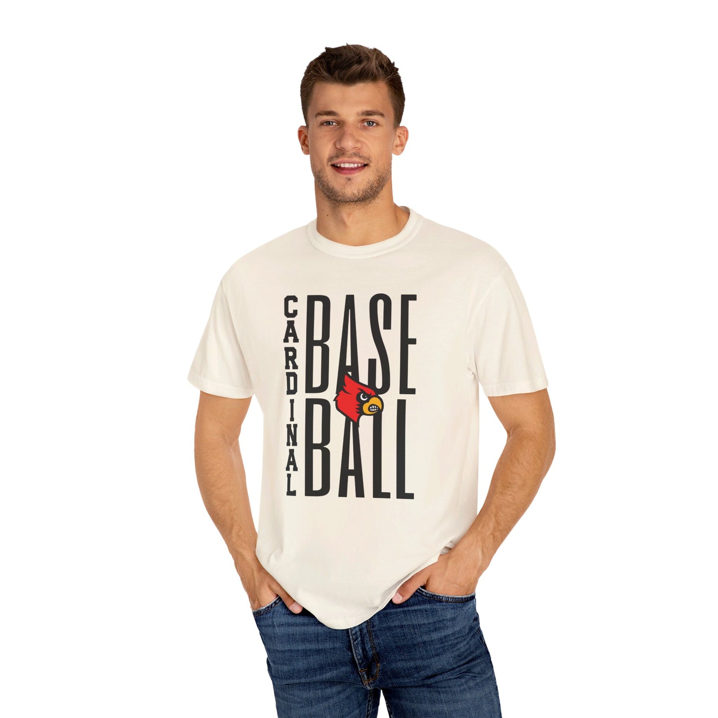 Cardinal Baseball - Comfort Colors T-shirt