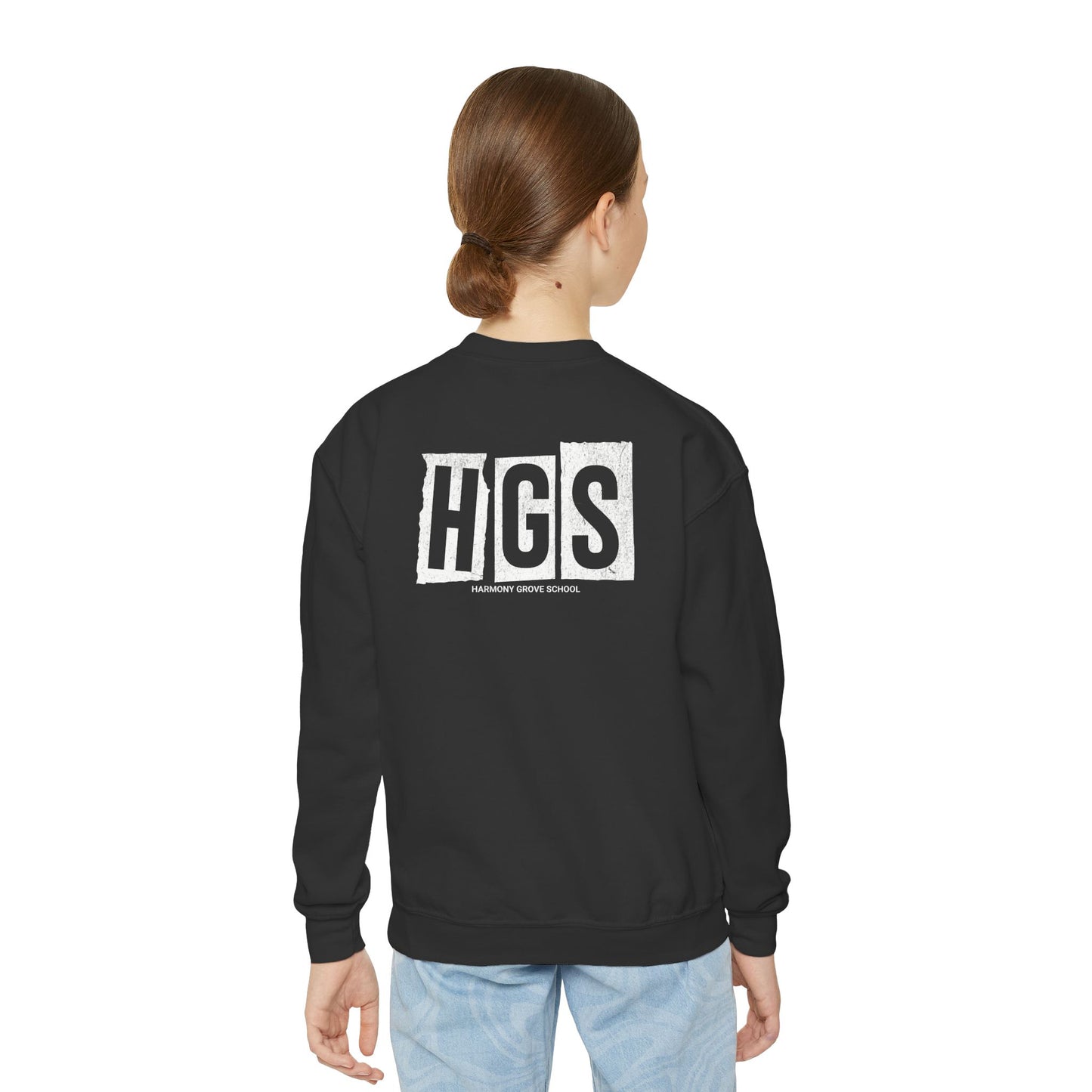 Vintage Cardinals + HGS - Youth Crew Sweatshirt