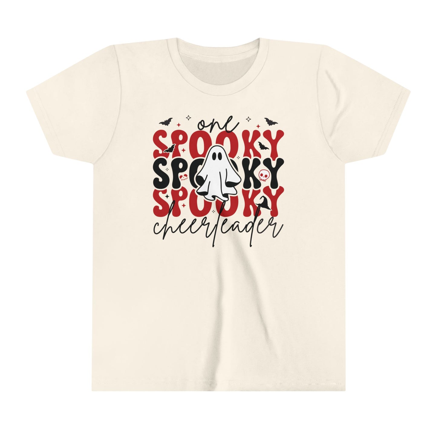One Spooky Cheerleader - Bella + Canvas Youth Tee