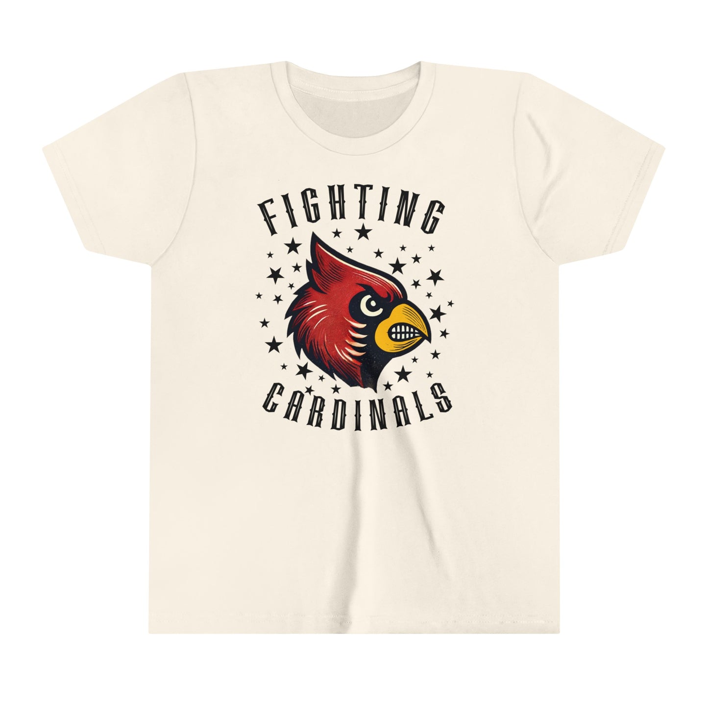 Fighting Cardinals - Bella + Canvas Youth Tee