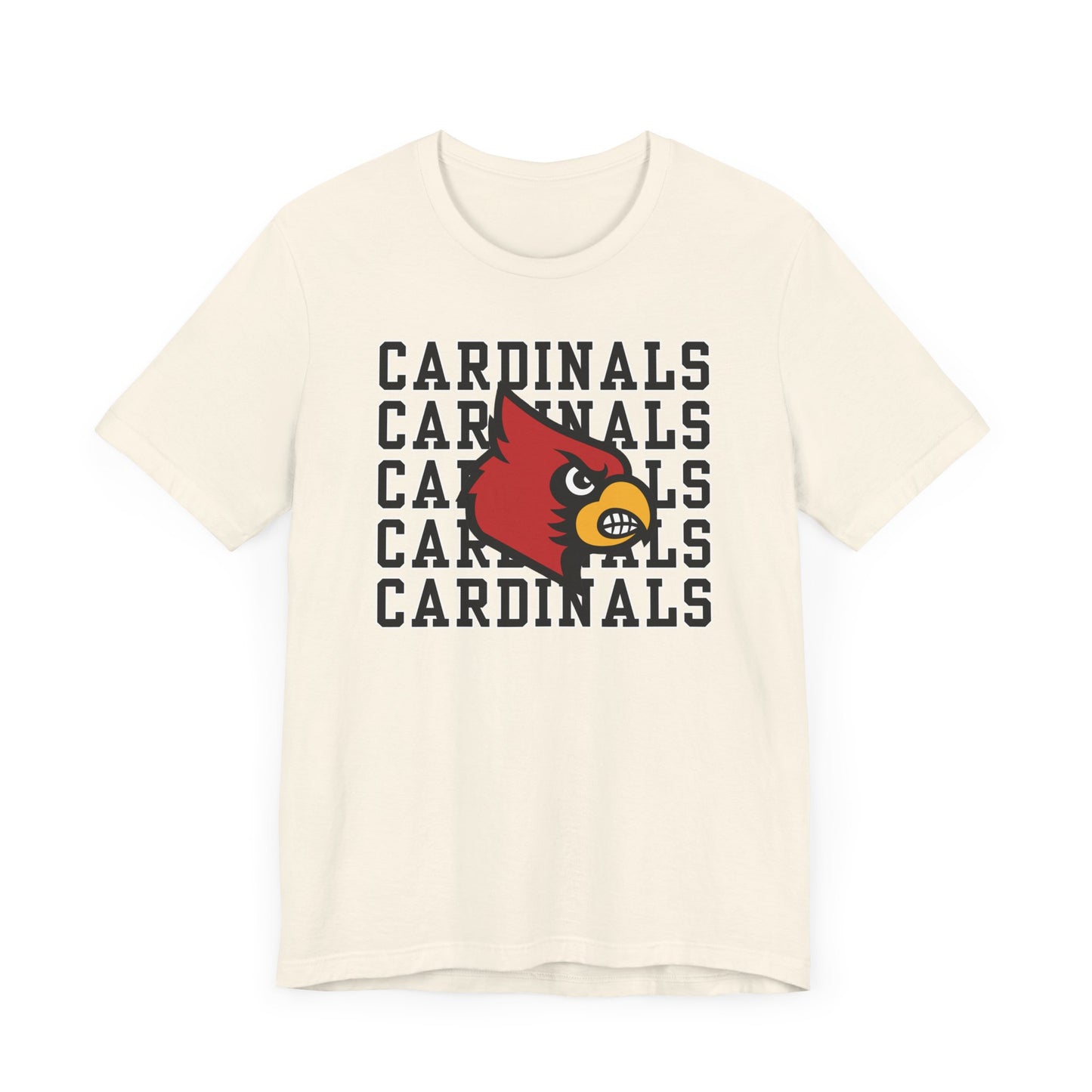 Cardinals, Cardinals - Bella + Canvas Short Sleeve Tee