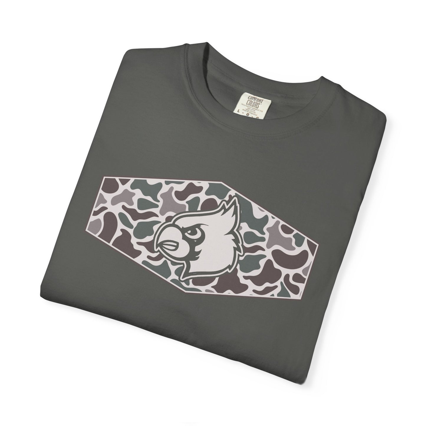 Old School Camo HG Cardinals Inset - Comfort Colors T Shirt