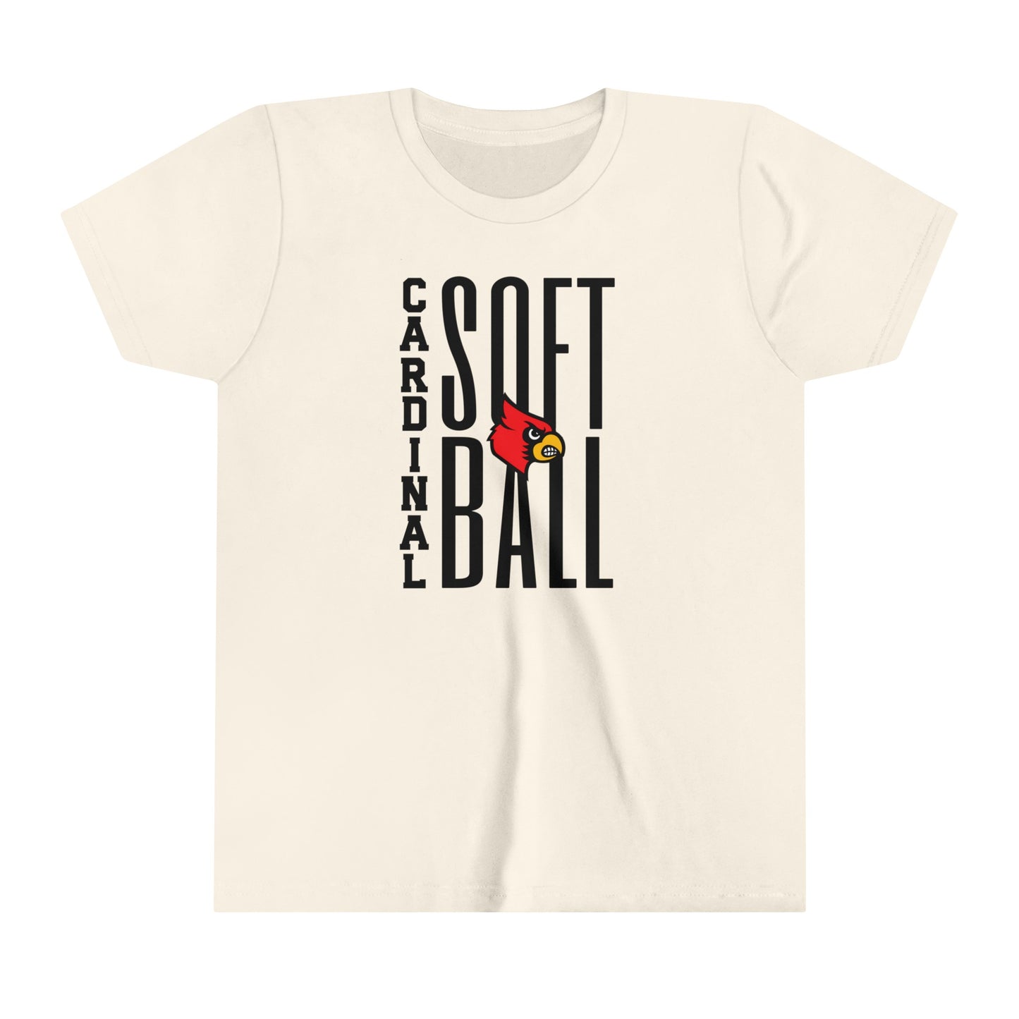 Cardinal Softball- Bella + Canvas Youth Tee
