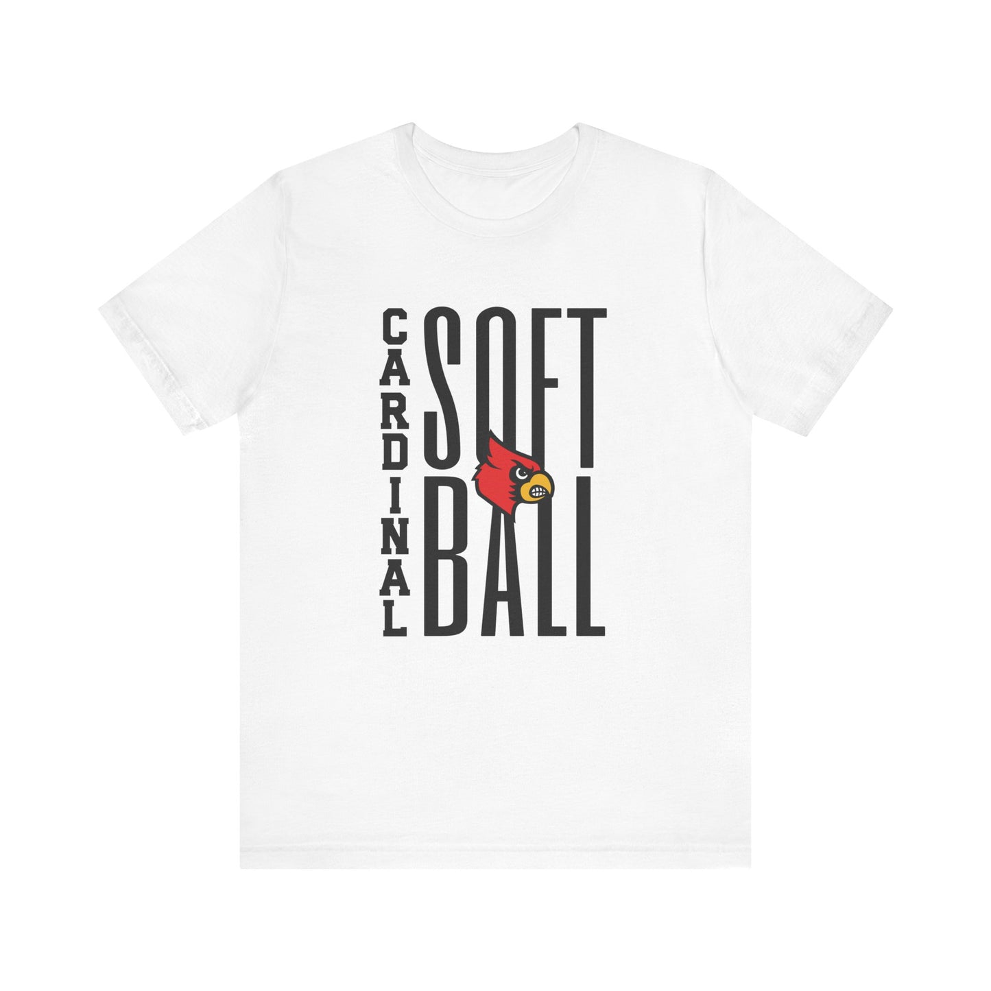 Cardinal Softball - Bella + Canvas Short Sleeve Tee