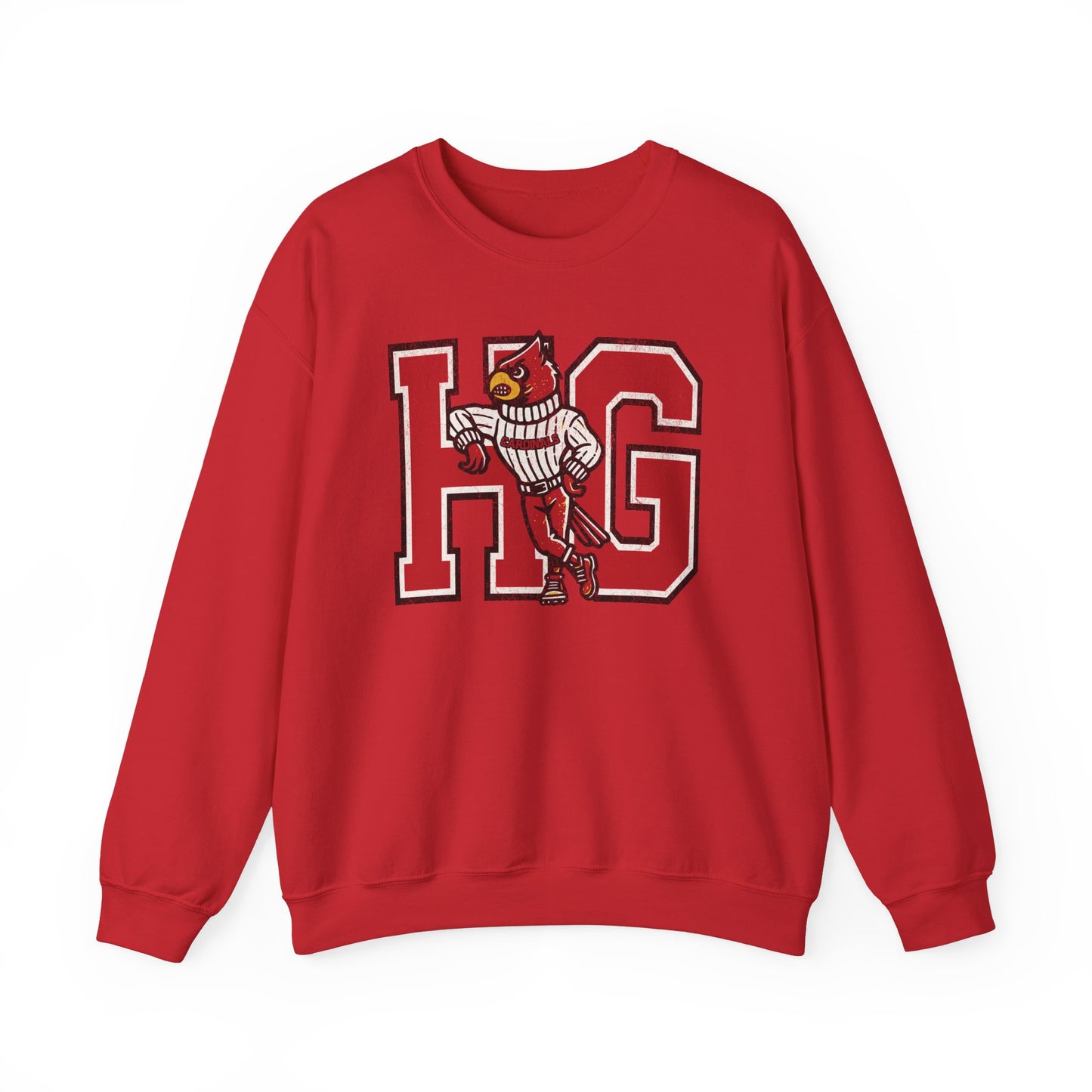 Vintage Cardinal HG - Unisex Heavy Blend™ Crewneck Sweatshirt