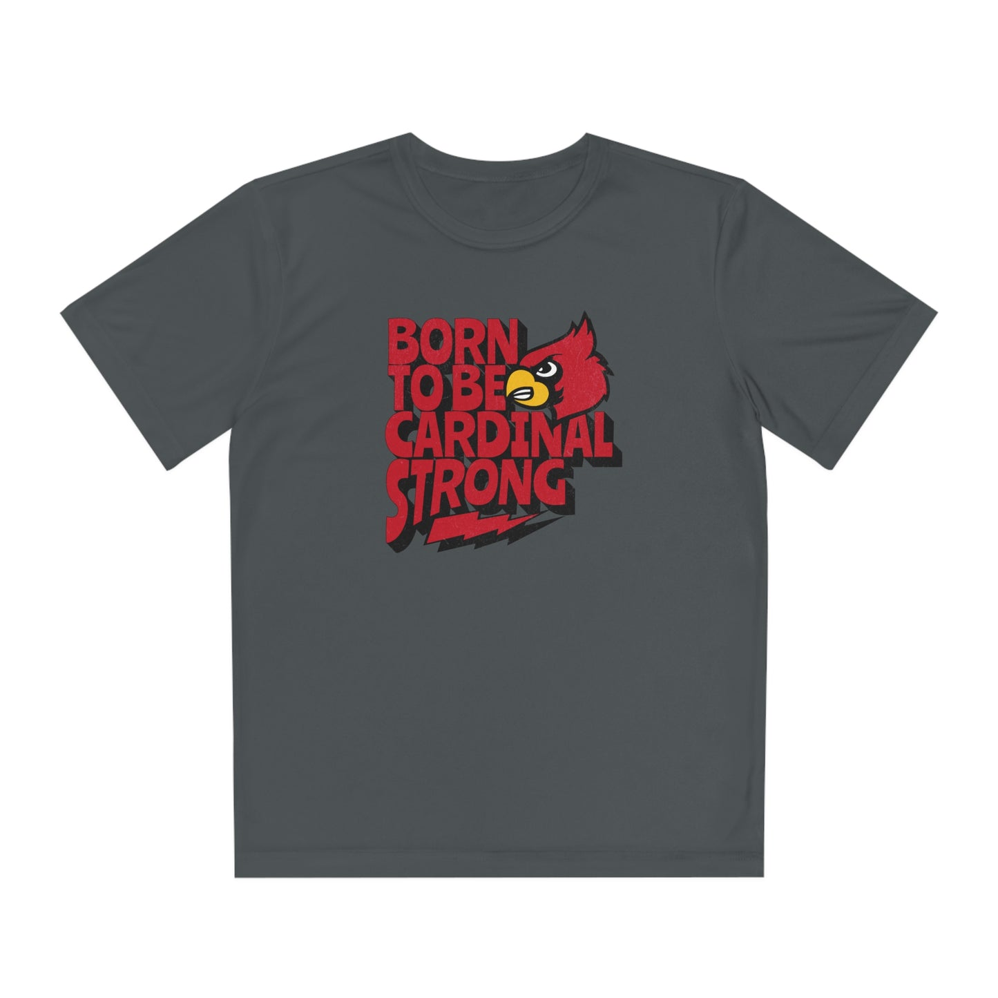 Born to Be Cardinal Strong - Youth Sport-Tek® Competitor™ Tee