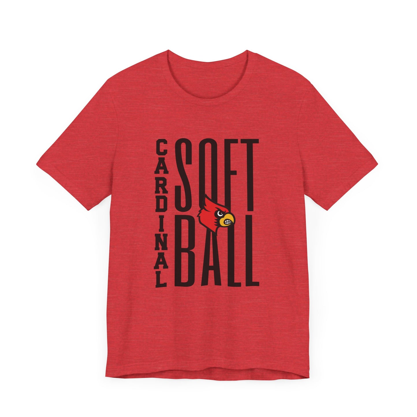 Cardinal Softball - Bella + Canvas Short Sleeve Tee