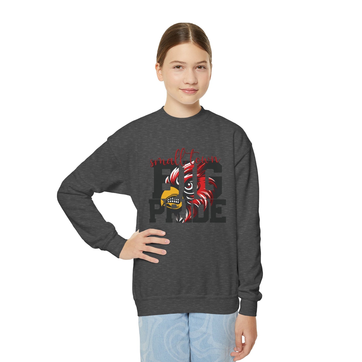 Small Town Big Pride - Youth Crew Sweatshirt