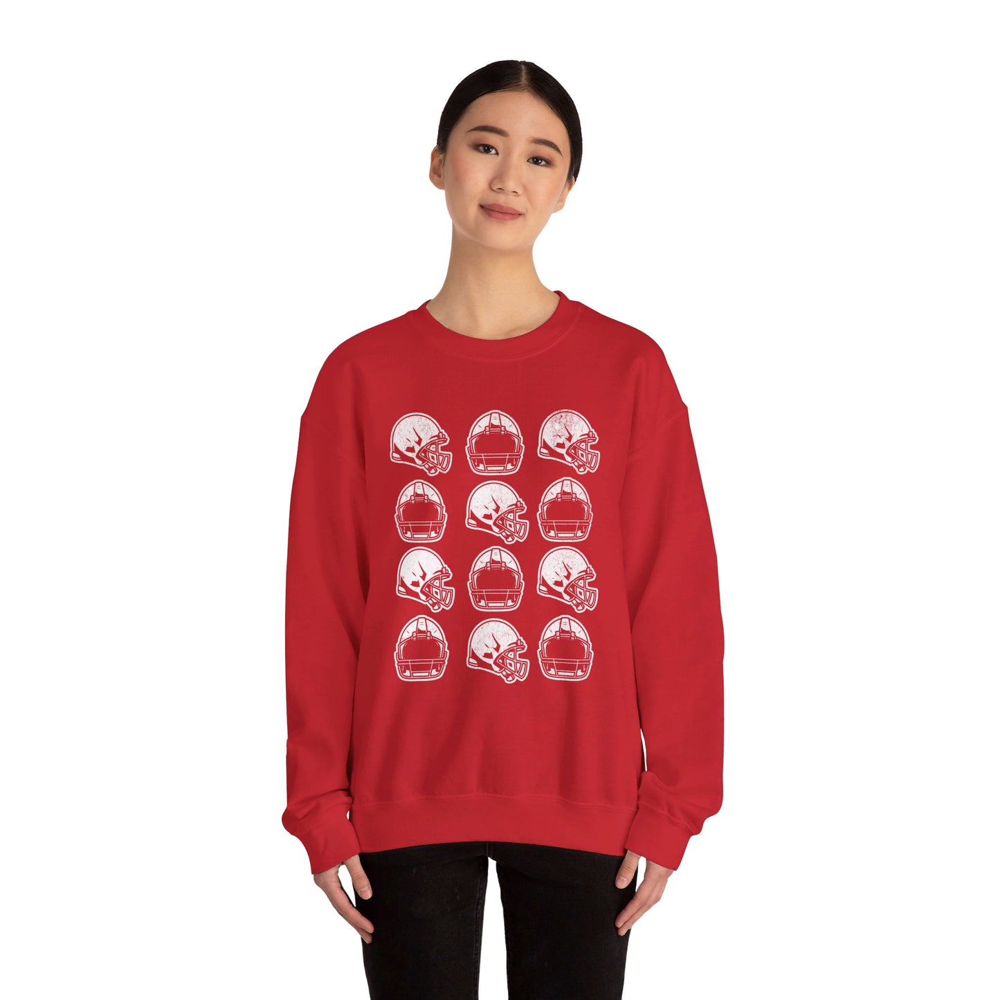 Vintage Helmets - Unisex Heavy Blend™ Crewneck Sweatshirt