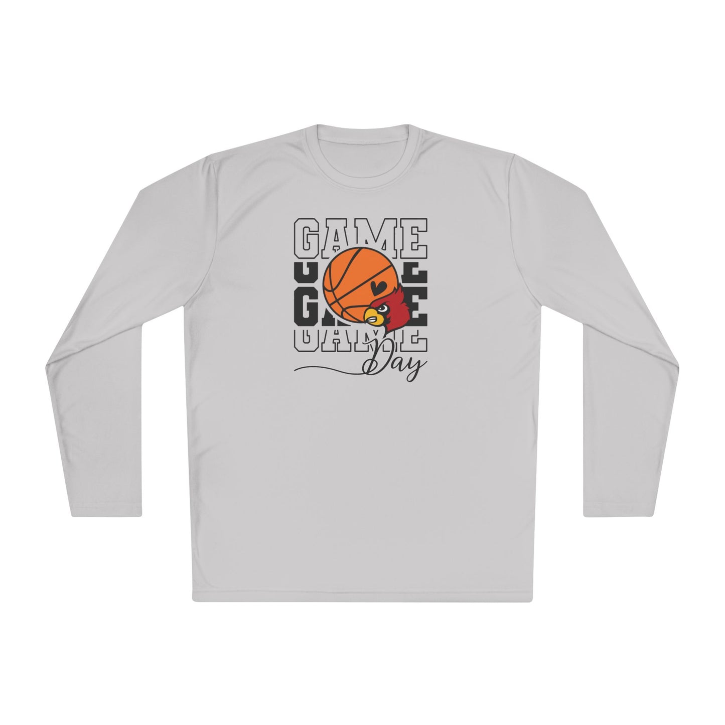 Cardinal Basketball Game Day - Dryfit Long Sleeve Tee