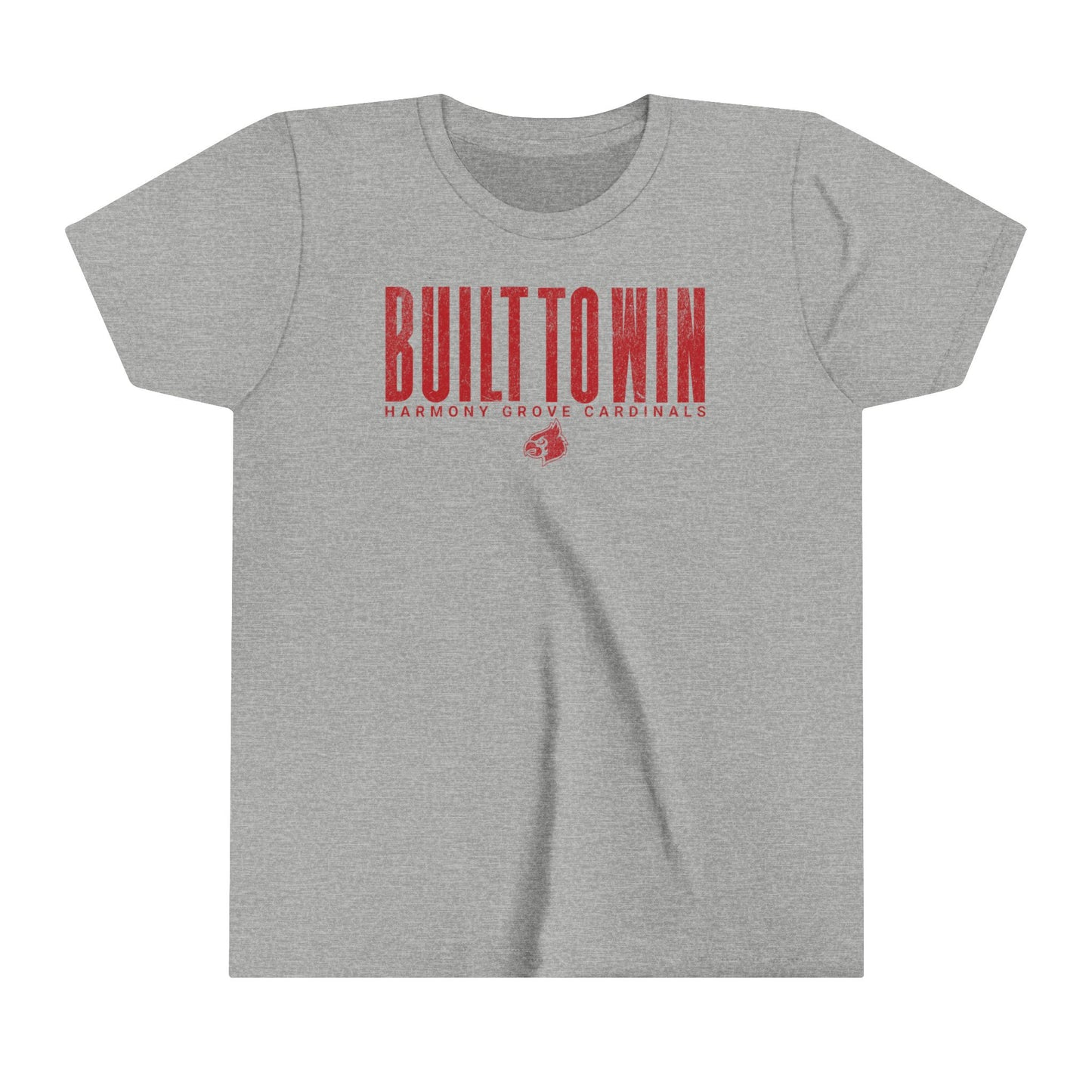 Vintage Built to Win - Bella + Canvas Youth Tee