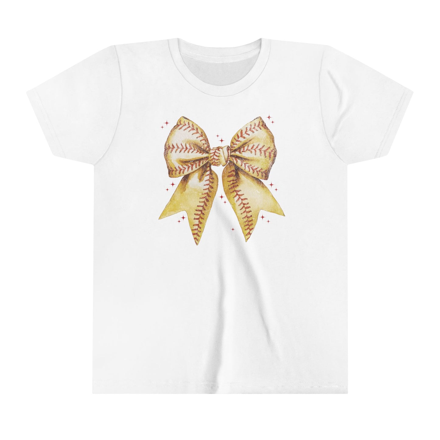 Game Day Softball Coquette - Bella + Canvas Youth Tee