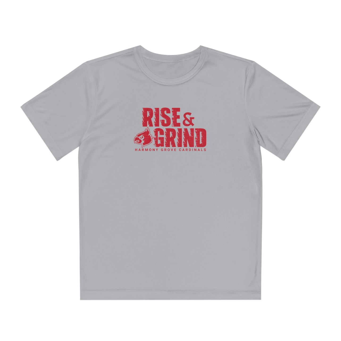 Vintage Rise and Grind - Youth Sport-Tek® Competitor™ Tee