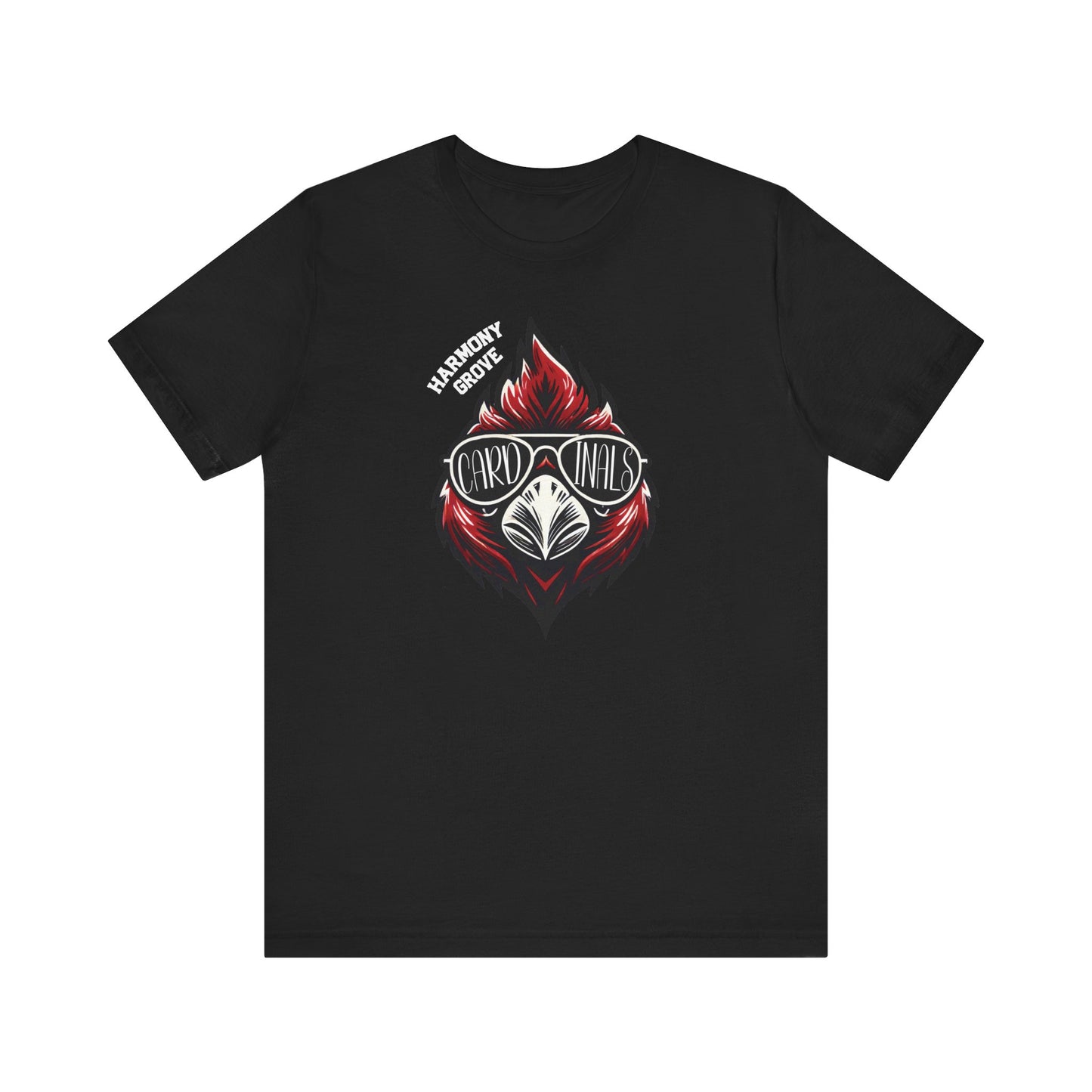 Harmony Grove Cardinals Sunglasses - Bella + Canvas Short Sleeve Tee