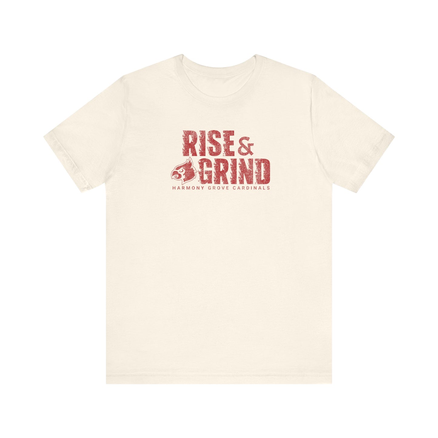 Vintage Rise and Grind - Bella + Canvas Short Sleeve Tee