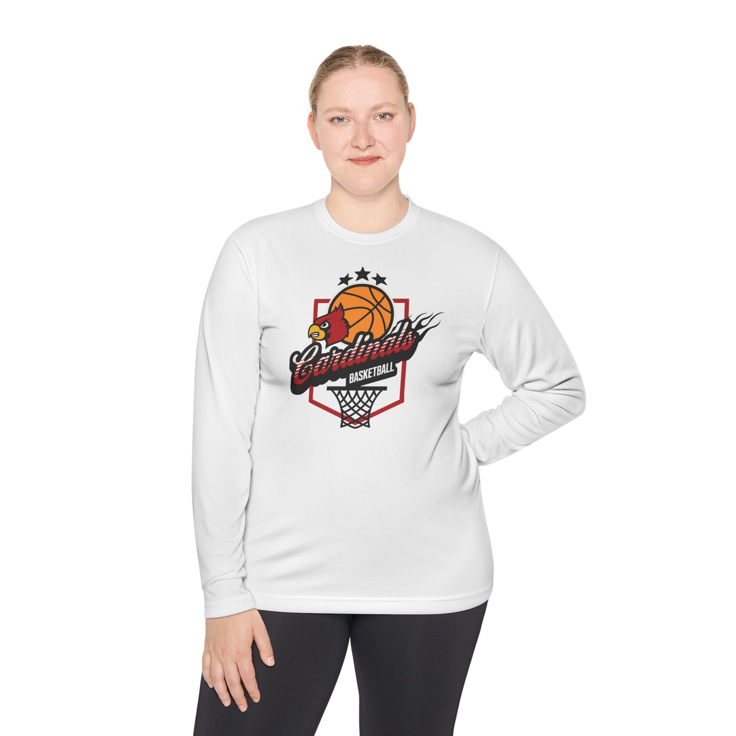 Cardinals Basketball - Dryfit Long Sleeve Tee