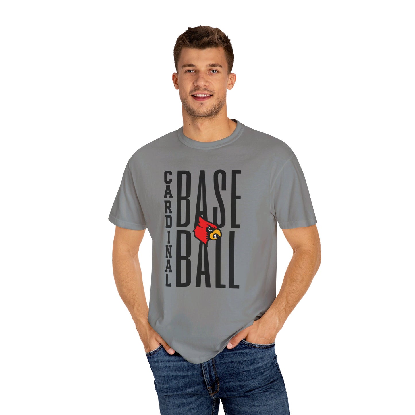 Cardinal Baseball - Comfort Colors T-shirt