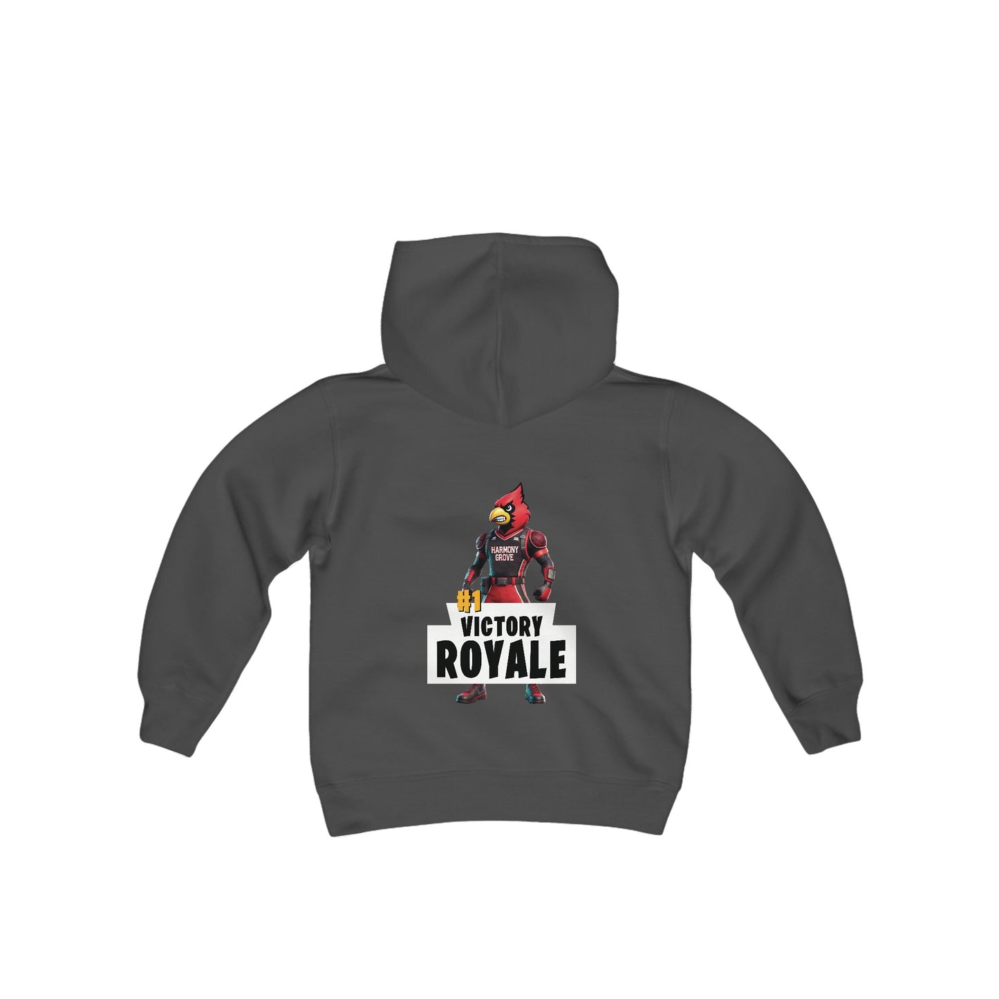 Harmony Grove Cardinals Victory Royale - Youth Heavy Blend Hooded Sweatshirt