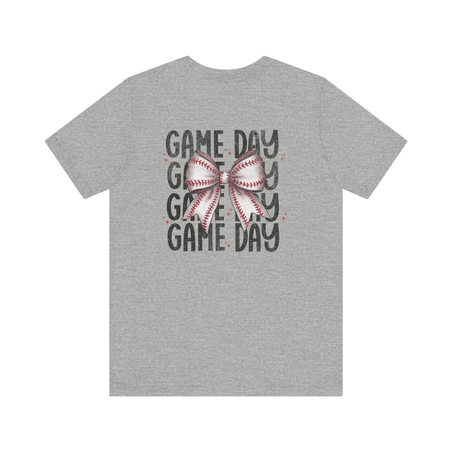 Game Day Baseball Coquette - Bella + Canvas Short Sleeve Tee
