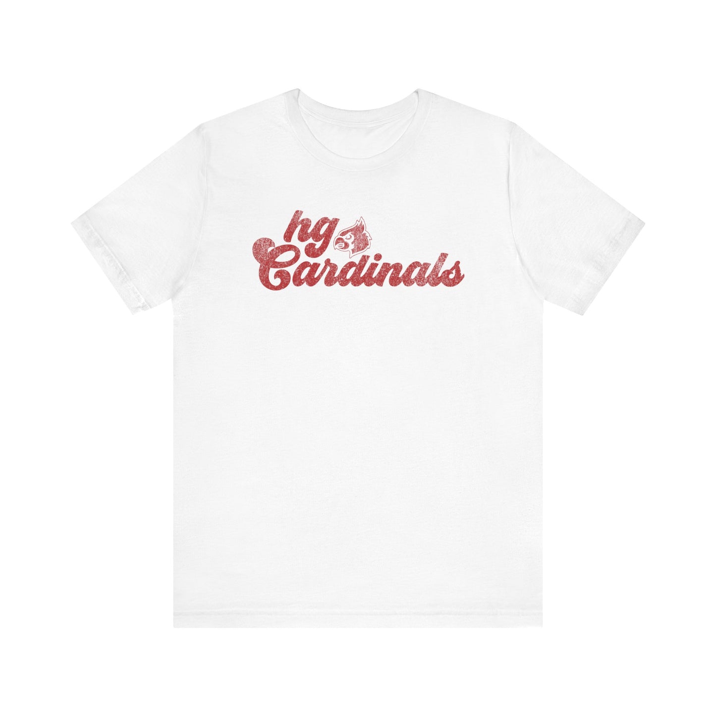 Vintage HG Cardinals - Bella + Canvas Short Sleeve Tee