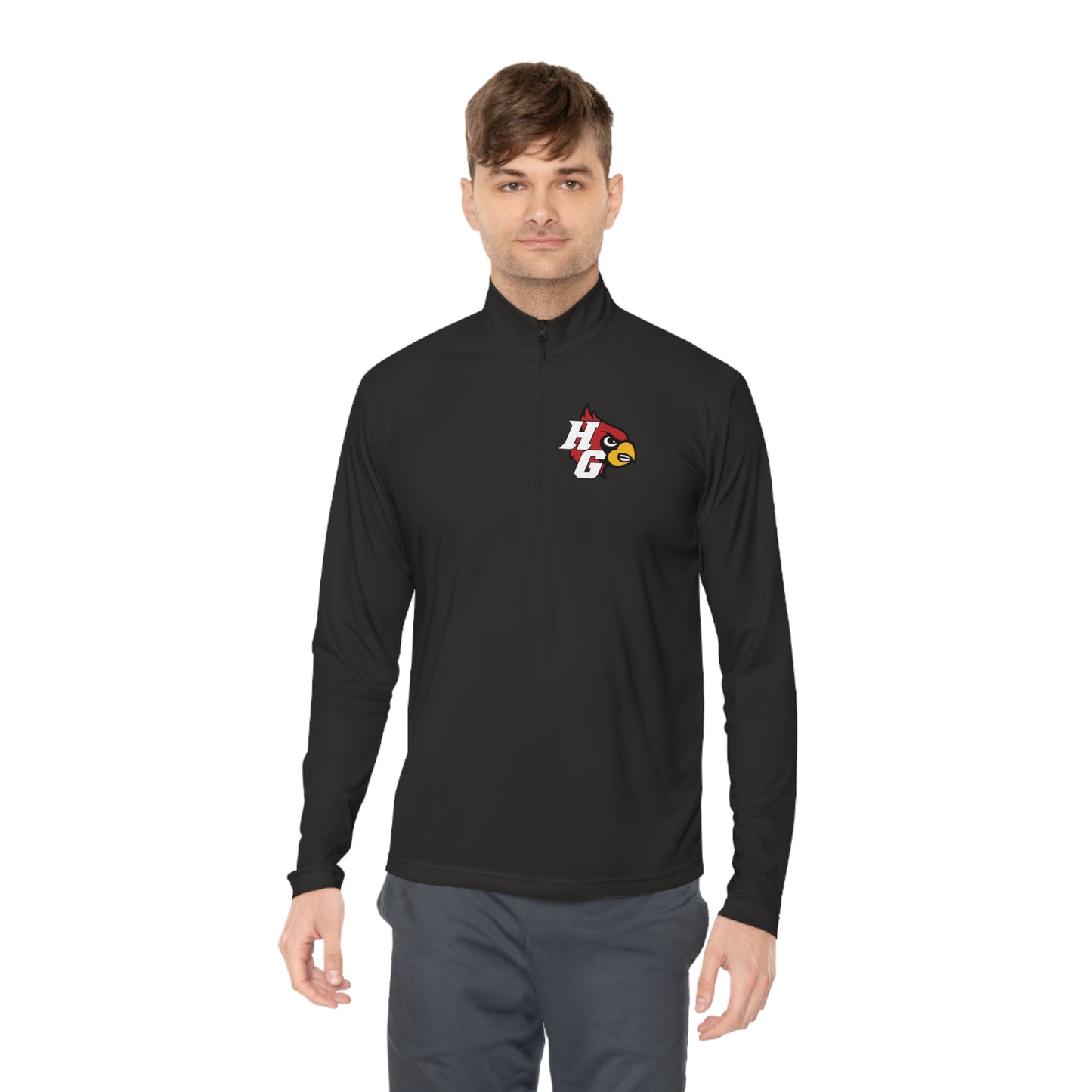 HG Cardinal Logo - Unisex Quarter-Zip Pullover