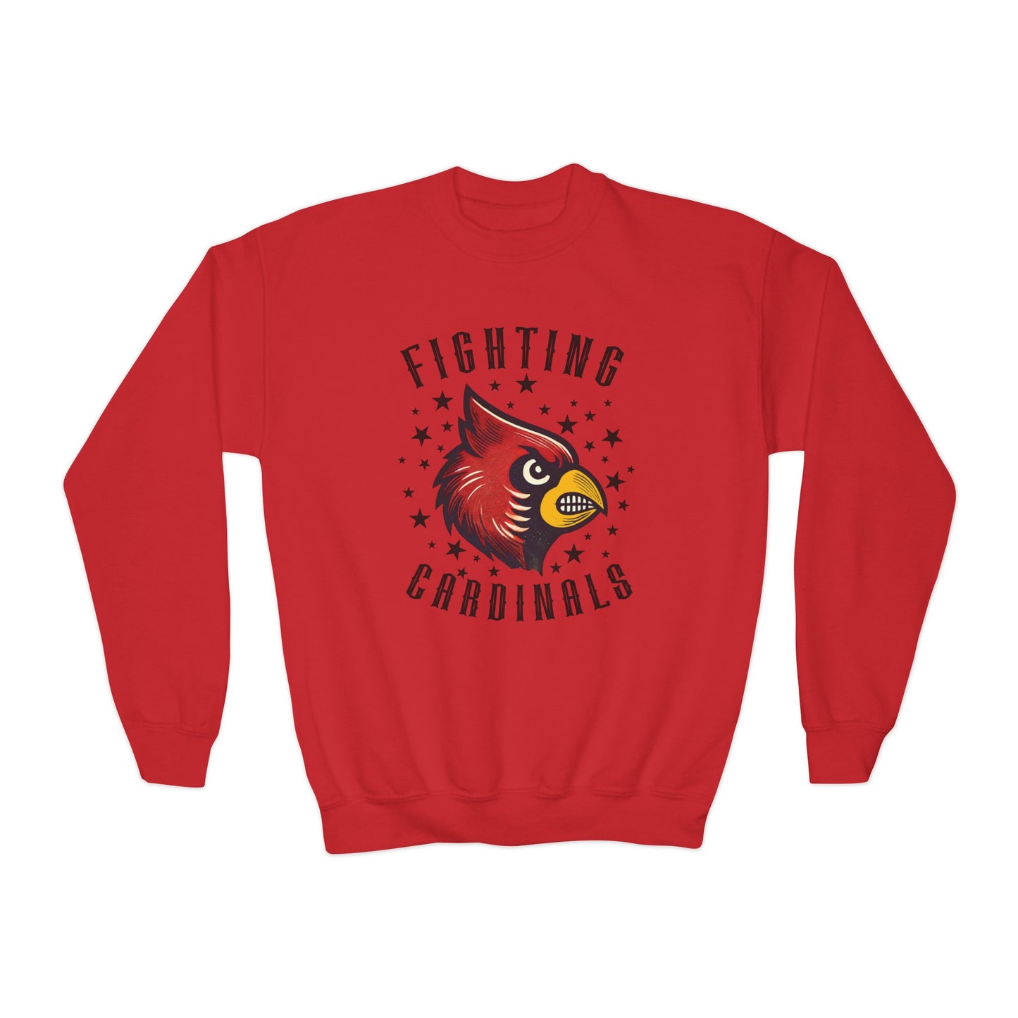 Fighting Cardinals - Youth Crew Sweatshirt