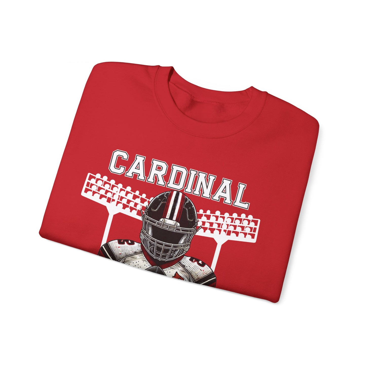 Cardinal Friday Nights Football - Unisex Heavy Blend™ Crewneck Sweatshirt