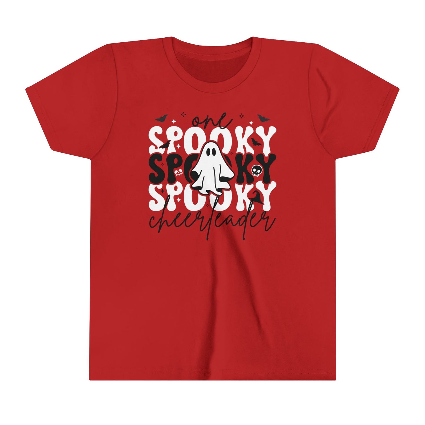 One Spooky Cheerleader - Bella + Canvas Youth Tee