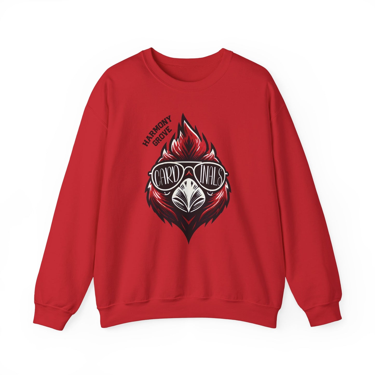 HG Cardinal with Sunglasses - Unisex Heavy Blend™ Crewneck Sweatshirt