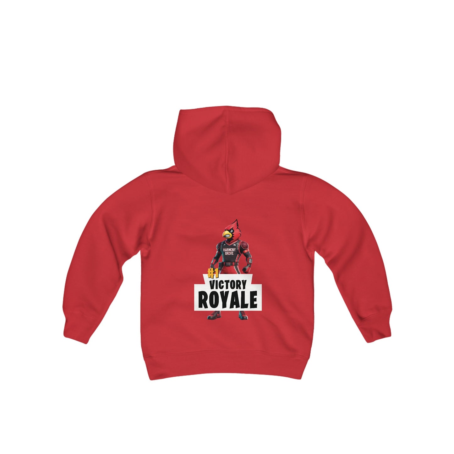 Harmony Grove Cardinals Victory Royale - Youth Heavy Blend Hooded Sweatshirt