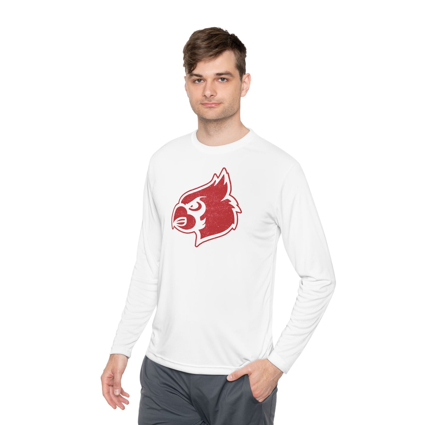 Vintage Cardinal - Dryfit Long Sleeve Tee