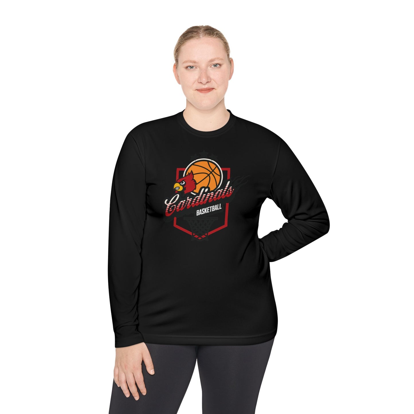 Cardinals Basketball - Dryfit Long Sleeve Tee