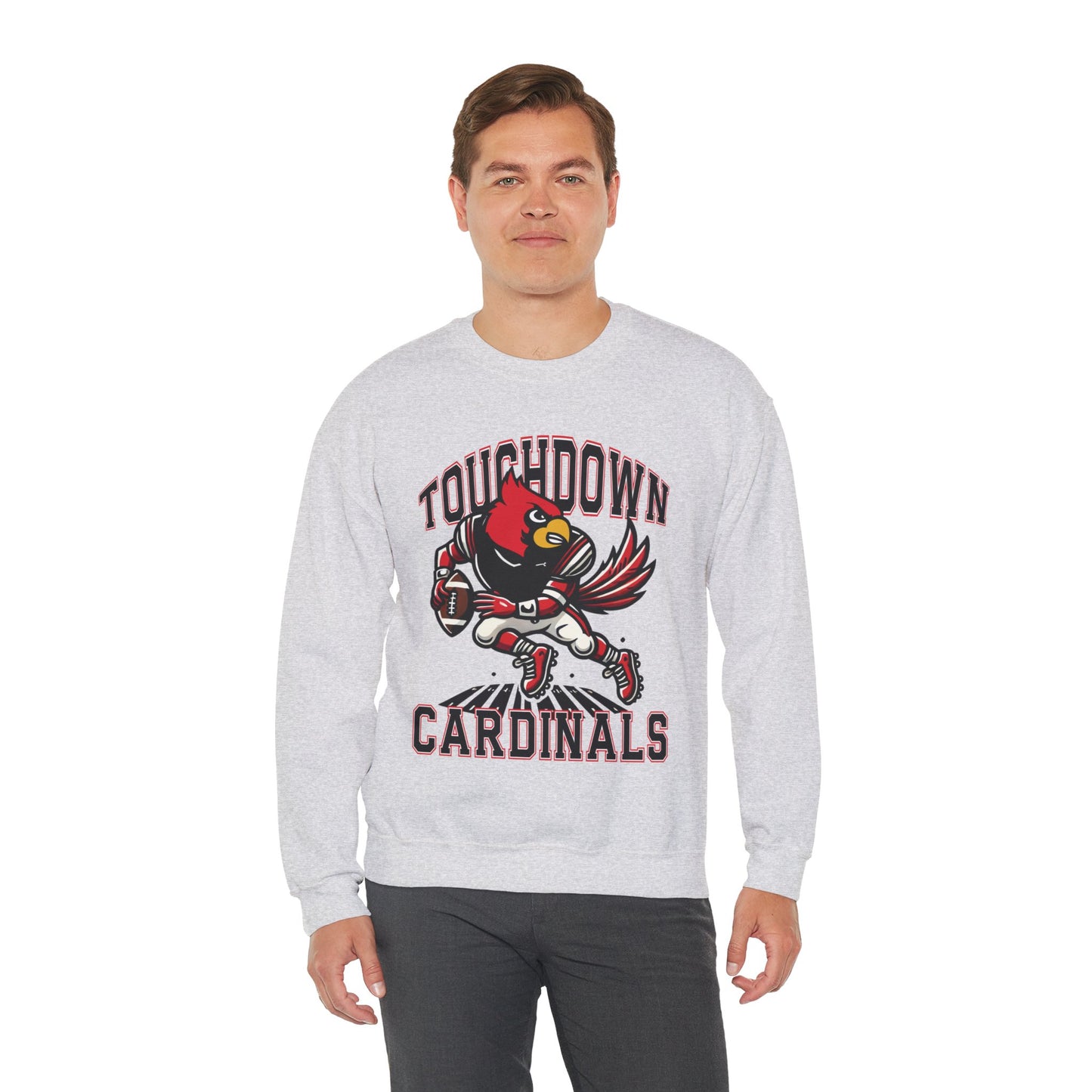 Touchdown Cardinals - Unisex Heavy Blend™ Crewneck Sweatshirt